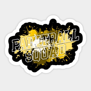 Matching Paintball T-Shirt Cool Fun Sports Game Team Shirt Sticker